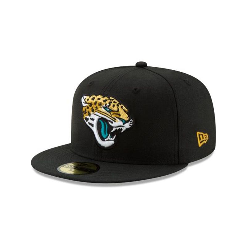 NFL Jacksonville Jaguars 59Fifty Fitted (MLH4062) - Black New Era Caps